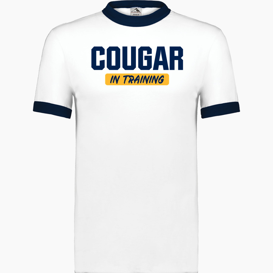 LA MARQUE HIGH SCHOOL COUGARS <span class="pdp-name-mascot">LA MARQUE COUGARS</span> Augusta Adult Ringer T-Shirt