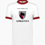 CARNEGIE MELLON UNIVERSITY TARTANS <span class="pdp-name-mascot">Carnegie Mellon Tartans</span> Augusta Adult Ringer T-Shirt Front Thumbnail