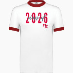 MOUNT ZION HIGH SCHOOL EAGLES Augusta Adult Ringer T-Shirt Front Thumbnail