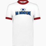 Moanalua Na Menehune Augusta Adult Ringer T-Shirt Front Thumbnail