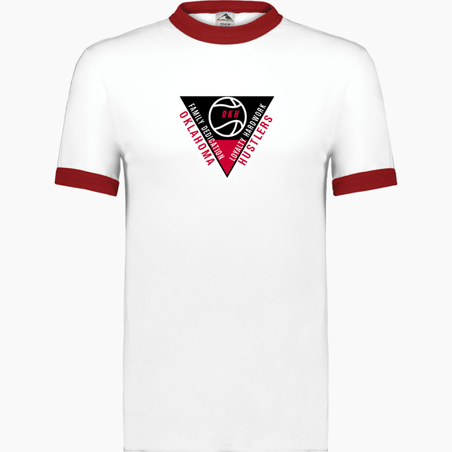 Oklahoma Hustlers Hustlers <span class="pdp-name-mascot">Oklahoma Hustlers</span> Augusta Adult Ringer T-Shirt