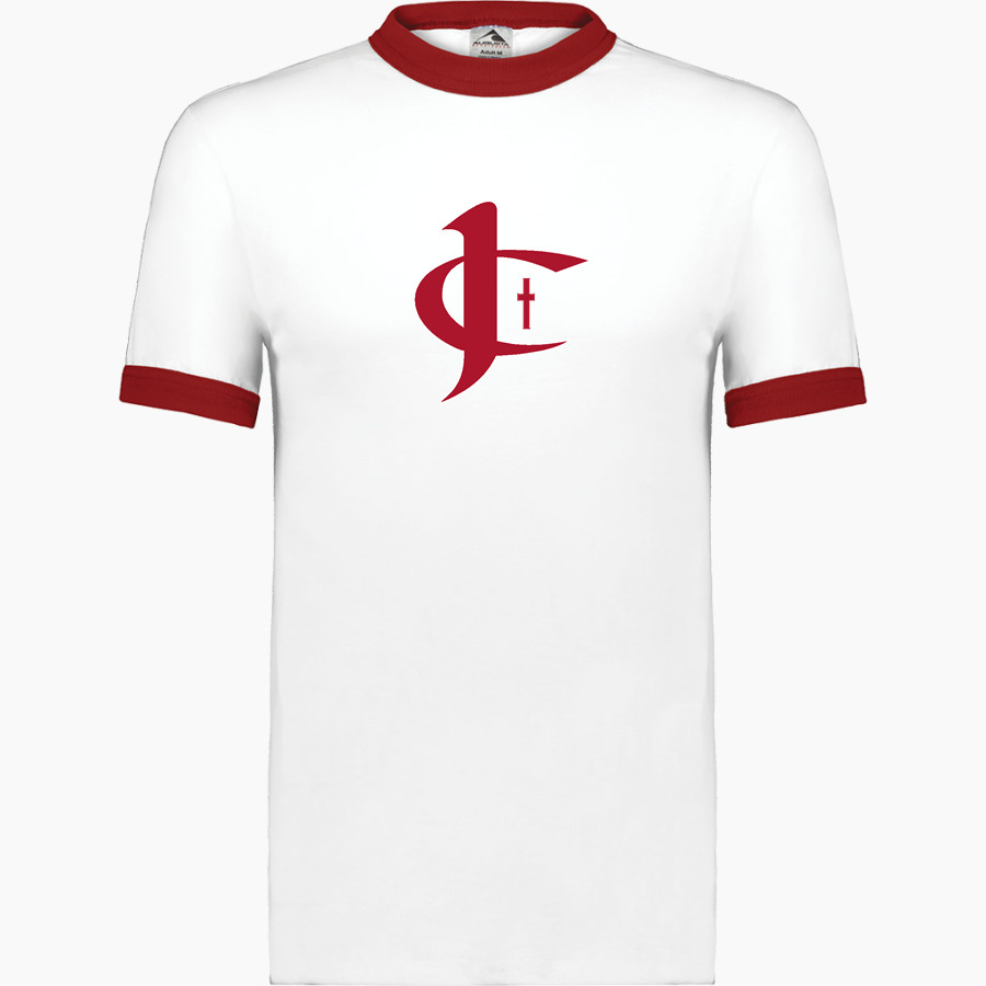 Jupiter Christian Eagles <span class="pdp-name-mascot">Jupiter Eagles</span> Augusta Adult Ringer T-Shirt