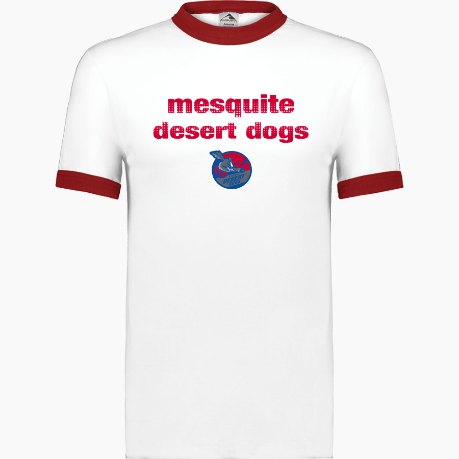 Mesquite Desert Dogs Augusta Adult Ringer T-Shirt