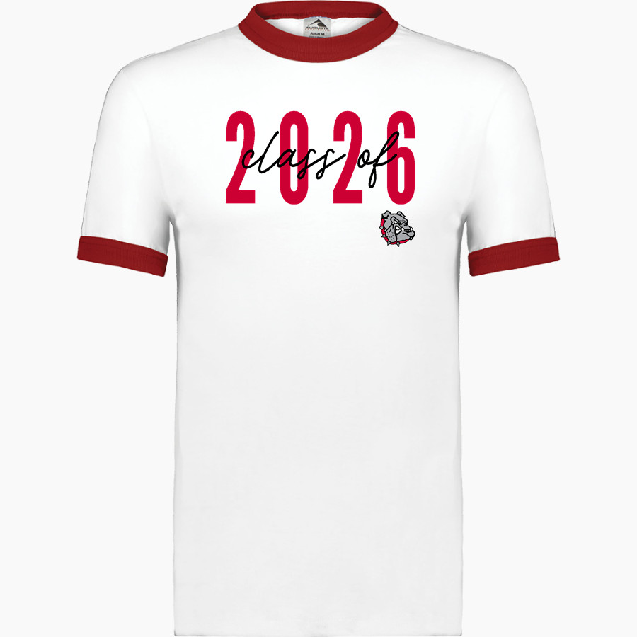 KIMBERLY HIGH SCHOOL BULLDOGS <span class="pdp-name-mascot">KIMBERLY BULLDOGS</span> Augusta Adult Ringer T-Shirt