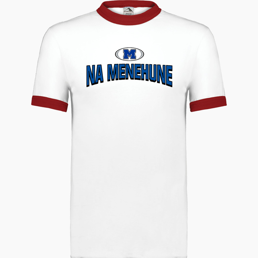 Moanalua Na Menehune Augusta Adult Ringer T-Shirt