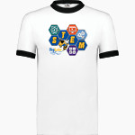 BIG LAKE HIGH SCHOOL HORNETS Augusta Adult Ringer T-Shirt Front Thumbnail