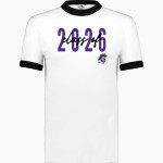 Trevecca University Trojans Augusta Adult Ringer T-Shirt Front Thumbnail