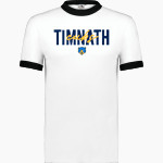 Timnath High School Cubs <span class="pdp-name-mascot">Timnath High School Cubs</span> Augusta Adult Ringer T-Shirt Front Thumbnail
