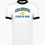 CULBRETH Cougars <span class="pdp-name-mascot">GREY CULBRETH MIDDLE SCHOOL Cougars</span> Augusta Adult Ringer T-Shirt Front Thumbnail