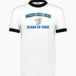 WADENA DEER CREEK HIGH SCHOOL WOLVERINES Augusta Adult Ringer T-Shirt Front Thumbnail