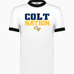 Cape Fear Colts <span class="pdp-name-mascot">Cape Fear Colts</span> Augusta Adult Ringer T-Shirt Front Thumbnail