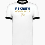 E E SMITH HIGH SCHOOL GOLDEN BULLS <span class="pdp-name-mascot">E E SMITH GOLDEN BULLS</span> Augusta Adult Ringer T-Shirt Front Thumbnail