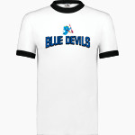 Roscoe Blue Devils <span class="pdp-name-mascot">Roscoe High School</span> Augusta Adult Ringer T-Shirt Front Thumbnail