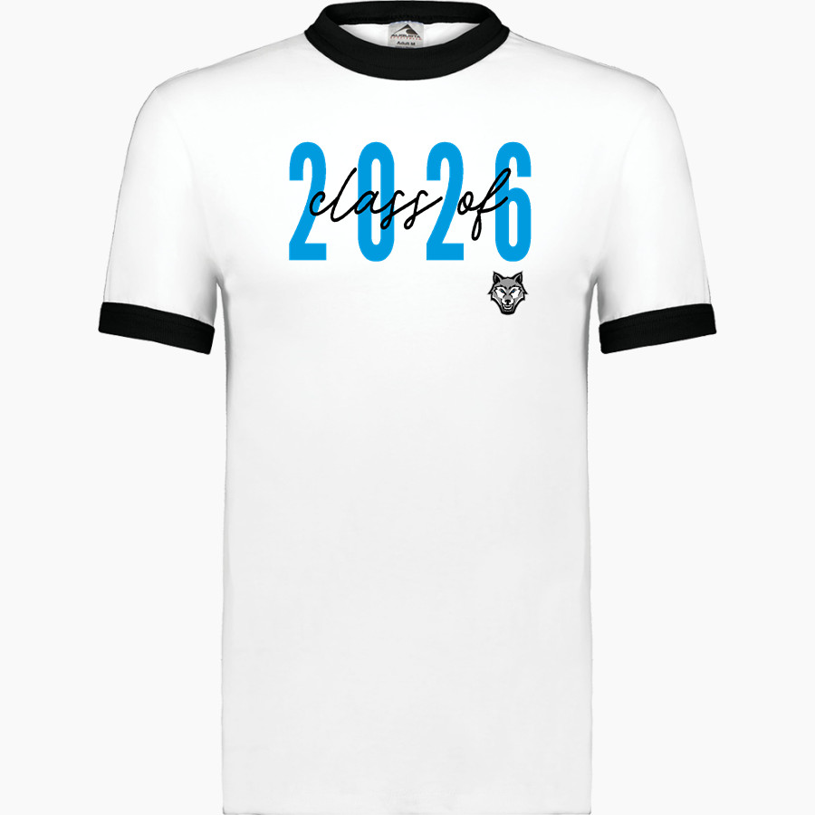 RIDGEVIEW HIGH SCHOOL WOLFPACK <span class="pdp-name-mascot">RIDGEVIEW WOLFPACK</span> Augusta Adult Ringer T-Shirt