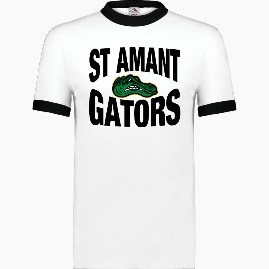ST AMANT HIGH SCHOOL GATORS <span class="pdp-name-mascot">ST AMANT GATORS</span> Augusta Adult Ringer T-Shirt