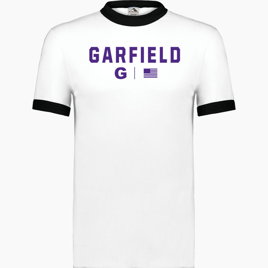 Garfield Bulldogs Augusta Adult Ringer T-Shirt