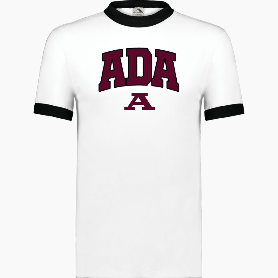 ADA HIGH SCHOOL COUGARS Augusta Adult Ringer T-Shirt