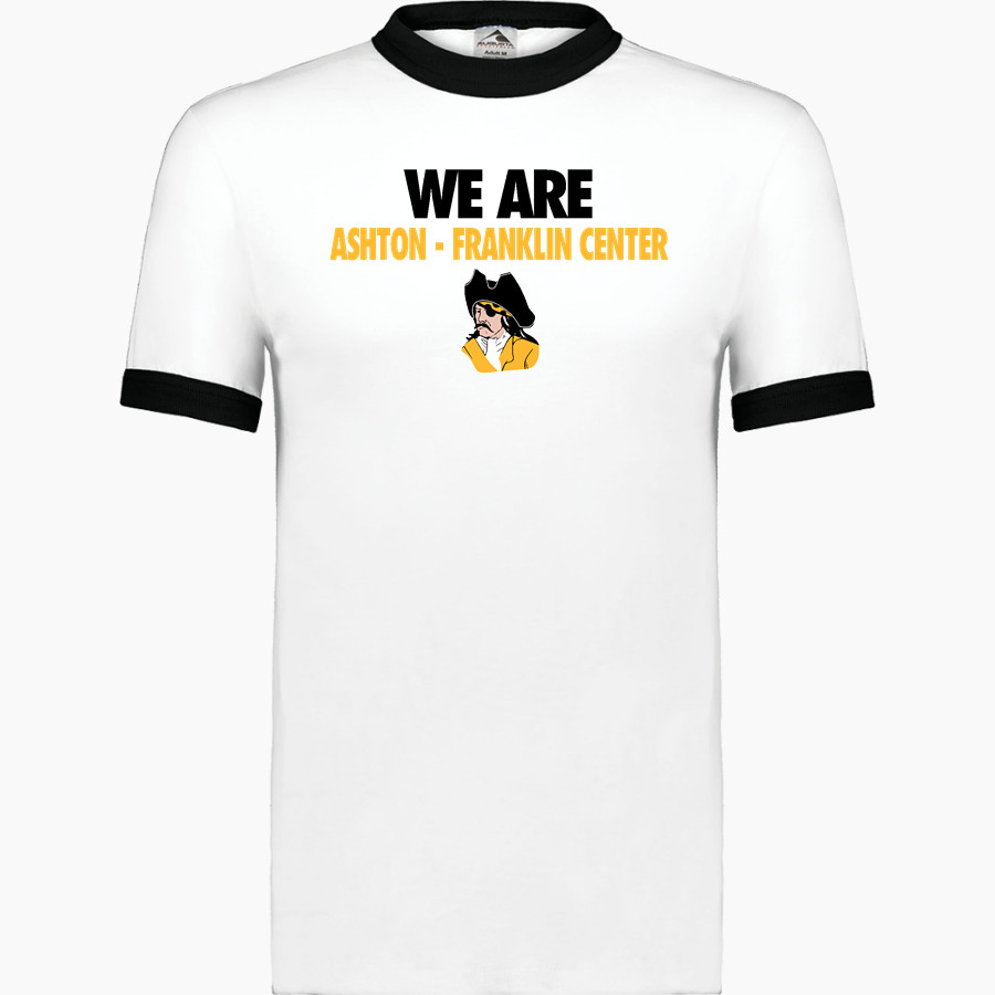 ASHTON-FRANKLIN CENTER H S RAIDERS Augusta Adult Ringer T-Shirt