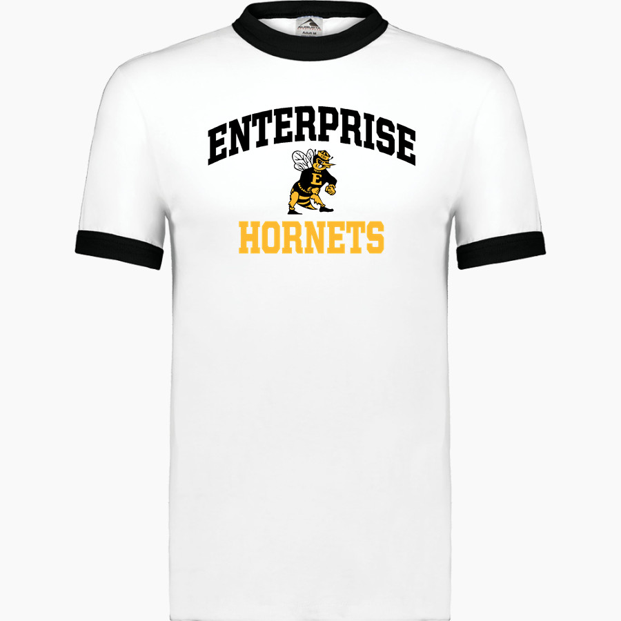 ENTERPRISE HIGH SCHOOL HORNETS Augusta Adult Ringer T-Shirt