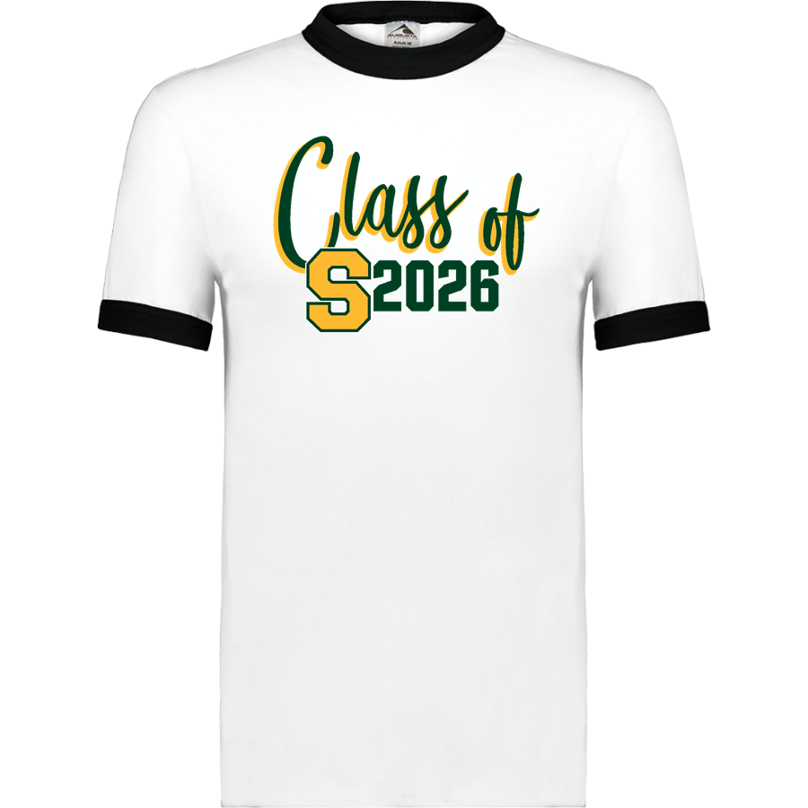 SYCAMORE HIGH SCHOOL AVIATORS <span class="pdp-name-mascot">SYCAMORE AVIATORS</span> Augusta Adult Ringer T-Shirt