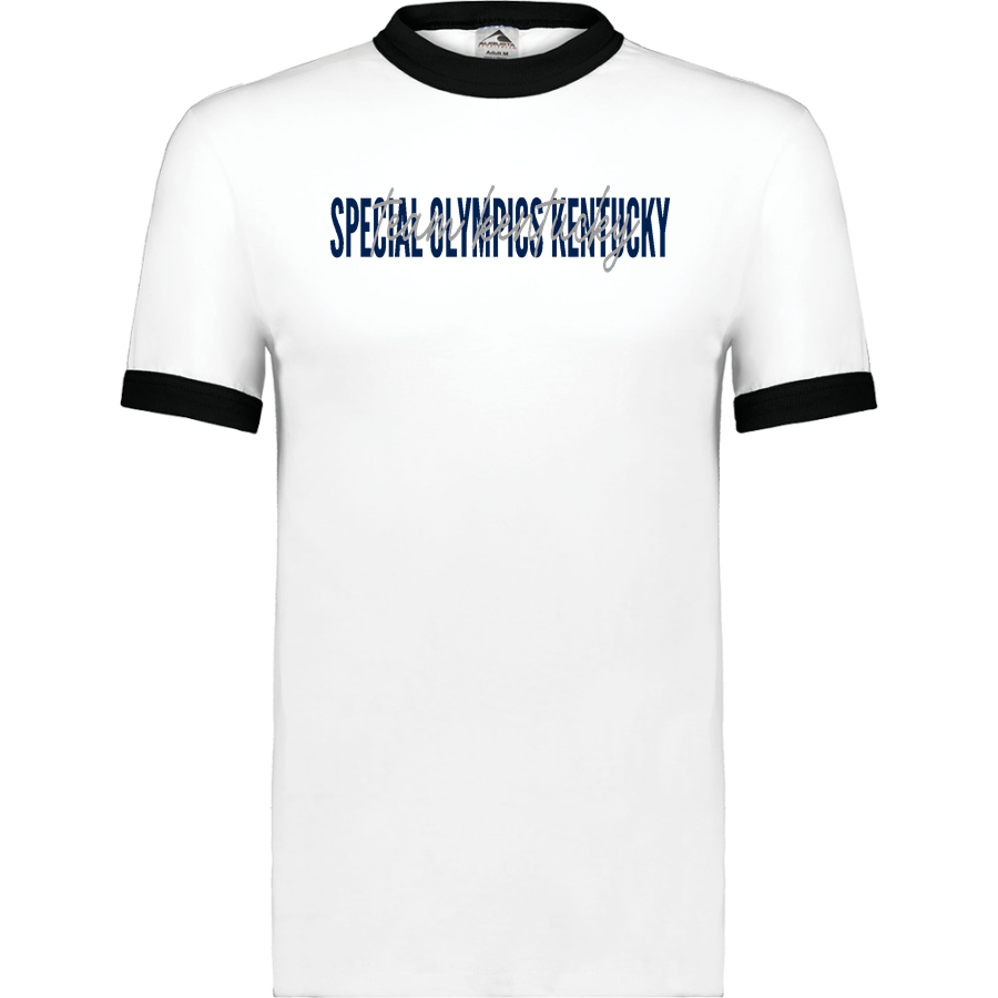 Special Olympics Kentucky Special Olympics <span class="pdp-name-mascot">Special Olympics of Kentucky</span> Augusta Adult Ringer T-Shirt