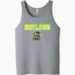 Ocean State Outlaws Outlaws <span class="pdp-name-mascot">Ocean State Outlaws</span> Bella + Canvas Men's Jersey Tank Front Thumbnail