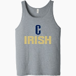 CATHEDRAL HIGH SCHOOL IRISH <span class="pdp-name-mascot">CATHEDRAL IRISH</span> Bella + Canvas Men's Jersey Tank Front Thumbnail
