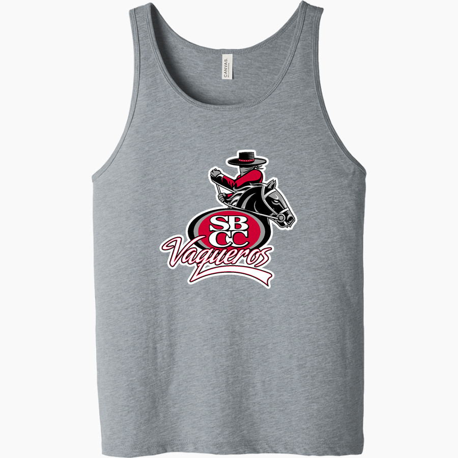 Santa Barbara Vaqueros Bella + Canvas Men's Jersey Tank