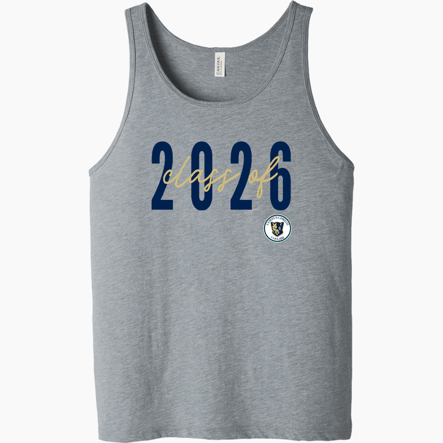 Corpus Christi Cougars Bella + Canvas Men's Jersey Tank