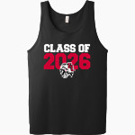 FORT LORAMIE HIGH SCHOOL REDSKINS <span class="pdp-name-mascot">FORT LORAMIE REDSKINS</span> Bella + Canvas Men's Jersey Tank Front Thumbnail