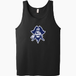 Modesto Junior College Pirates Bella + Canvas Men's Jersey Tank Front Thumbnail