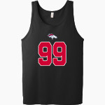 MIDDLEBURG HIGH SCHOOL BRONCOS Bella + Canvas Men's Jersey Tank Front Thumbnail