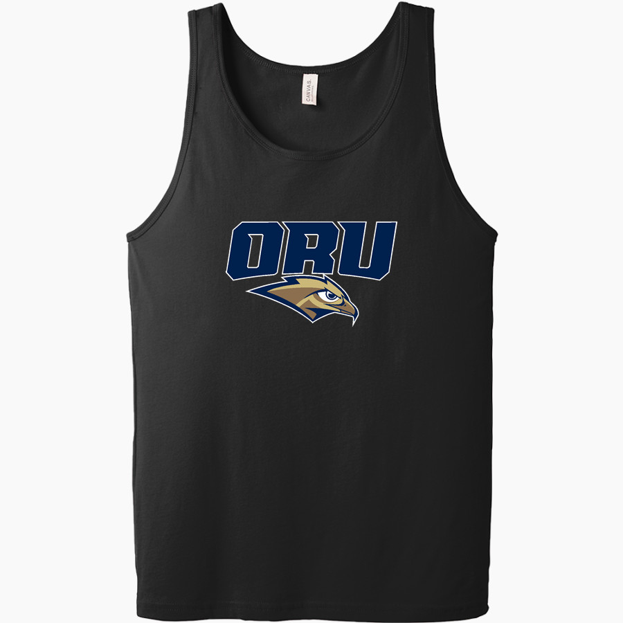 Oral Roberts Golden Eagles <span class="pdp-name-mascot">Oral Roberts Golden Eagles</span> Bella + Canvas Men's Jersey Tank