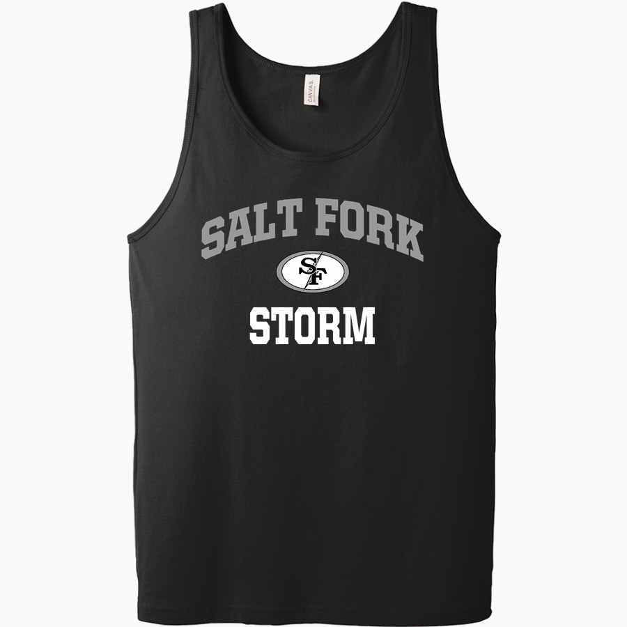 Salt Fork Storm <span class="pdp-name-mascot">Salt Fork Storm</span> Bella + Canvas Men's Jersey Tank