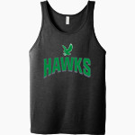 KILBOURNE HIGH SCHOOL HAWKS <span class="pdp-name-mascot">KILBOURNE HAWKS</span> Bella + Canvas Men's Jersey Tank Front Thumbnail