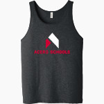 Acero Schools Chicago Bella + Canvas Men's Jersey Tank Front Thumbnail