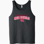 West Lafayette Jr-Sr High School Red Devils Online Store Bella + Canvas Men's Jersey Tank Front Thumbnail