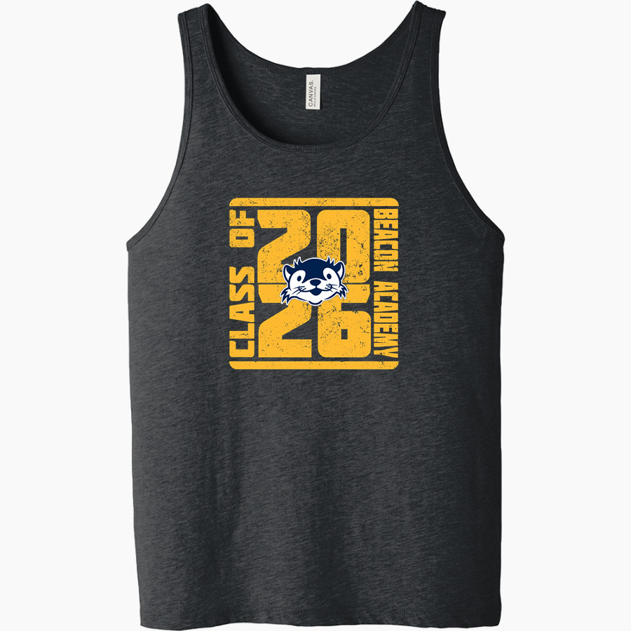 Beacon Academy Otters <span class="pdp-name-mascot">Beacon Academy Otters</span> Bella + Canvas Men's Jersey Tank