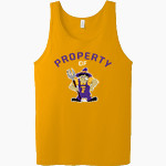 FARMINGTON HIGH SCHOOL FARMERS <span class="pdp-name-mascot">FARMINGTON FARMERS</span> Bella + Canvas Men's Jersey Tank Front Thumbnail