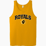 LYNNWOOD HIGH SCHOOL ROYALS <span class="pdp-name-mascot">LYNNWOOD ROYALS</span> Bella + Canvas Men's Jersey Tank Front Thumbnail