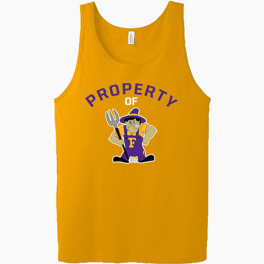 FARMINGTON HIGH SCHOOL FARMERS <span class="pdp-name-mascot">FARMINGTON FARMERS</span> Bella + Canvas Men's Jersey Tank