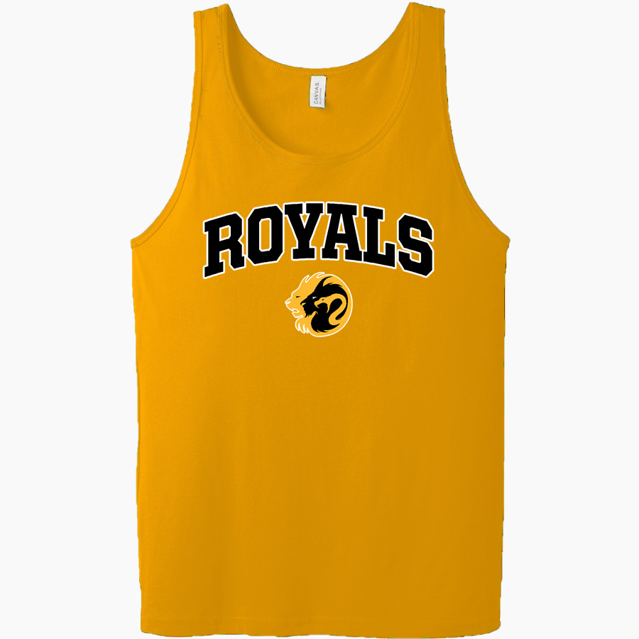 LYNNWOOD HIGH SCHOOL ROYALS <span class="pdp-name-mascot">LYNNWOOD ROYALS</span> Bella + Canvas Men's Jersey Tank