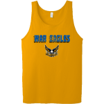 Miami Sports Academy War Eagles <span class="pdp-name-mascot">Miami Sports War Eagles</span> Bella + Canvas Men's Jersey Tank Front Thumbnail