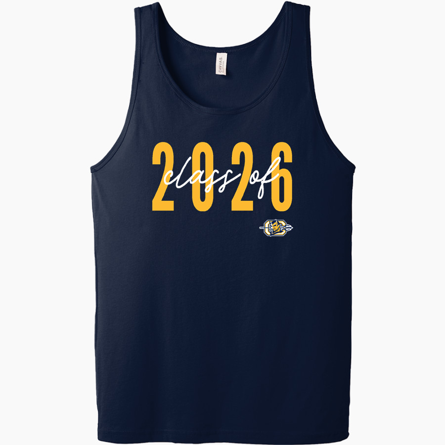 CULPEPER HIGH SCHOOL BLUE DEVILS <span class="pdp-name-mascot">CULPEPER BLUE DEVILS</span> Bella + Canvas Men's Jersey Tank