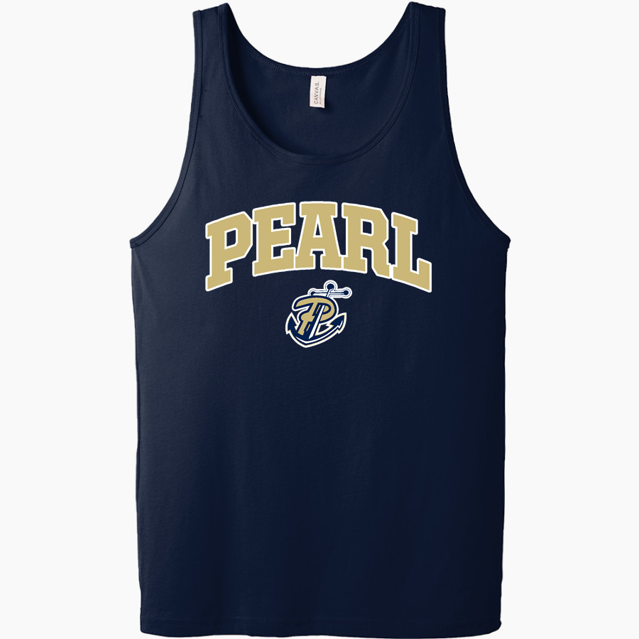 PEARL HIGH SCHOOL PIRATES <span class="pdp-name-mascot">PEARL PIRATES</span> Bella + Canvas Men's Jersey Tank