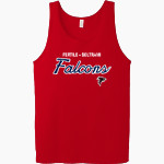 FERTILE-BELTRAMI HIGH SCHOOL FALCONS Bella + Canvas Men's Jersey Tank Front Thumbnail