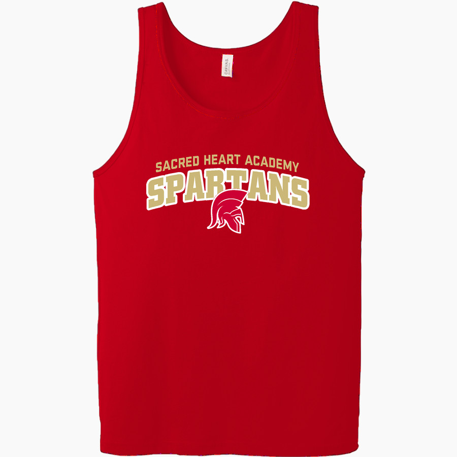 Sacred Heart Academy lead with heart Bella + Canvas Men's Jersey Tank