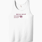 MILLSAP HIGH SCHOOL BULLDOGS <span class="pdp-name-mascot">MILLSAP BULLDOGS</span> Bella + Canvas Men's Jersey Tank Front Thumbnail