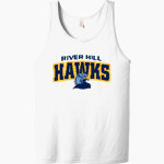 RIVER HILL HIGH SCHOOL HAWKS Bella + Canvas Men's Jersey Tank Front Thumbnail