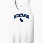 Lamar Mustangs <span class="pdp-name-mascot">Lamar Mustangs</span> Bella + Canvas Men's Jersey Tank Front Thumbnail